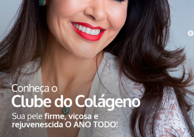 Conheça o Clube do Colágeno: Sua pele firme, viçosa e rejuvenescida O ANO TODO!