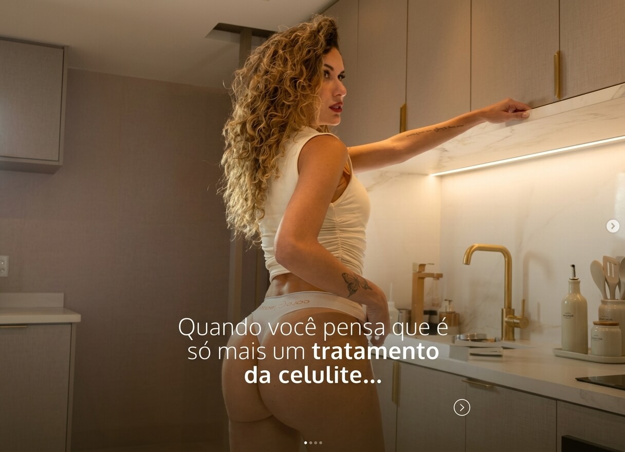Quando você pensa que é só mais tratamento da celulite…